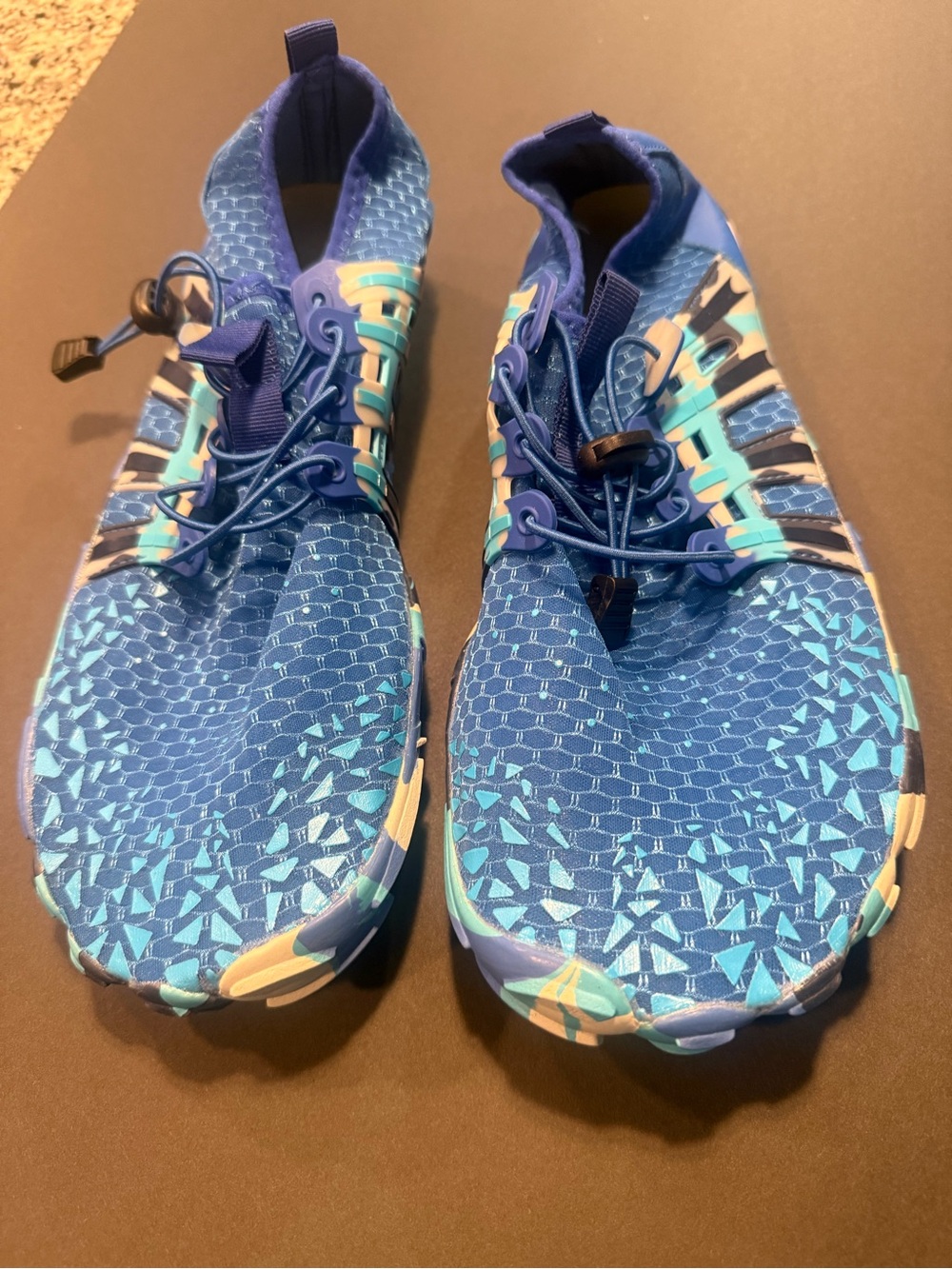 Men Water-Ready Athletic Shoes in Blue